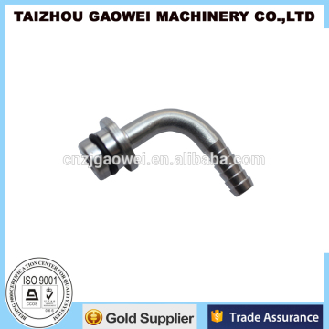 stainless steel elbow, 1/4 barb syrup outlet fitting