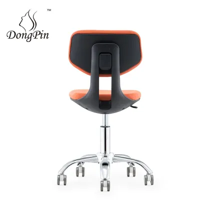 Adjustable Swivel Ergonomic Nail Salon Chair with Back for Massage and Office Use