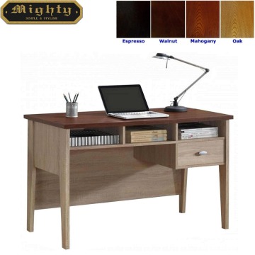 Two Tone Color Contemporary Home Office Writing Desk