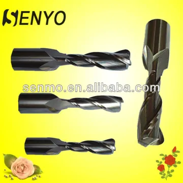 tungsten carbide 3 flutes round dowel end mills/solid carbide corner radius end mill/cnc lathe cutting tools for aluminum