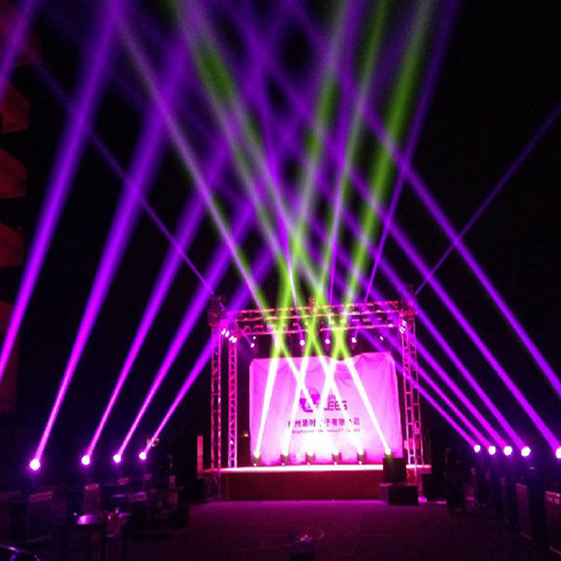 Disco DJ lighting effect stage events