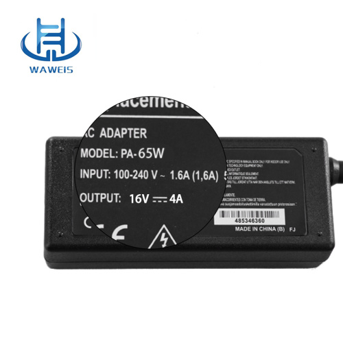 AC Laptop Power Adapter 16V 4A 64W Sony