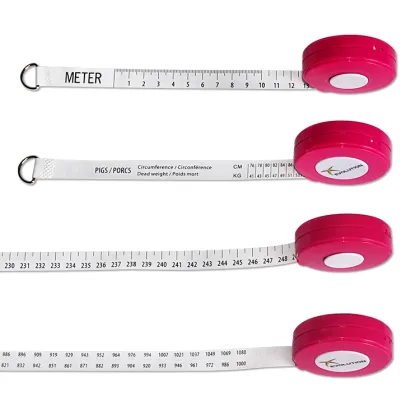 2.5m livestock weight pig cow measuring tape