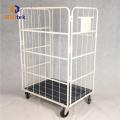 Grid Plastic Bottom Warehouse Stock Trolley