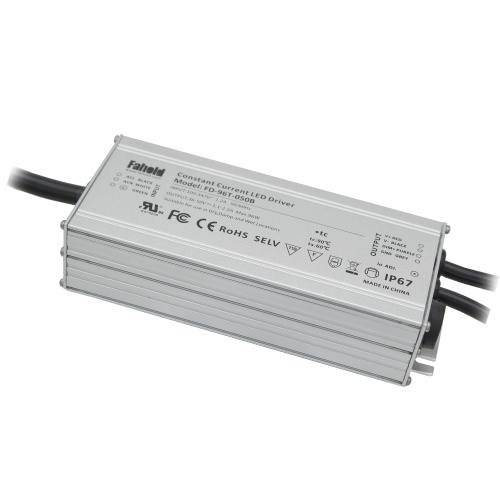 100W 100-347V 옥외용 LED 드라이버 UL 인증.
