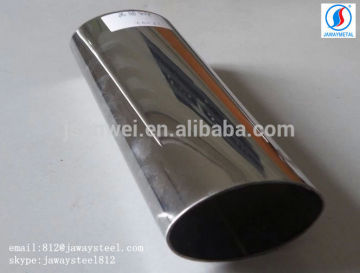 Oval Stainless Steel Pipe 20*40*6000mm