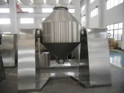 GMP standard pharmaceutical power double cone blender mixer