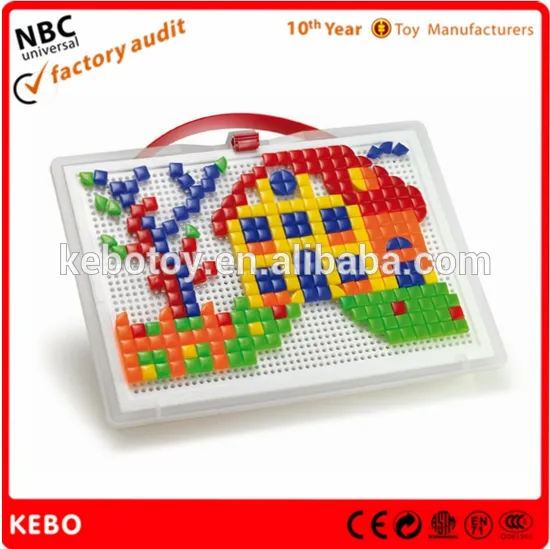 2016 Plastic Nail Toy Educational Puzzel Toy