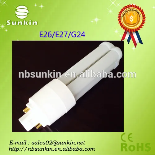 Super bright 8w 10w 12w led corn bulb with E26 E27 G24 base
