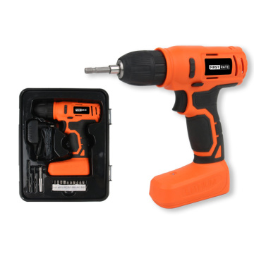 400RPM Customized Hardwood Battery Tool Set: Variable Speed 8V Li-ion Cordless Drill with Accessories