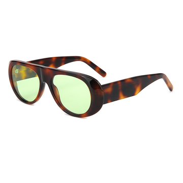 OEM Retro Aviator Top Bar Acetate Sunglasses
