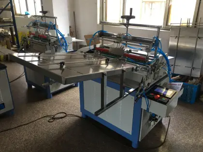 Paper Tube Labeling Machine