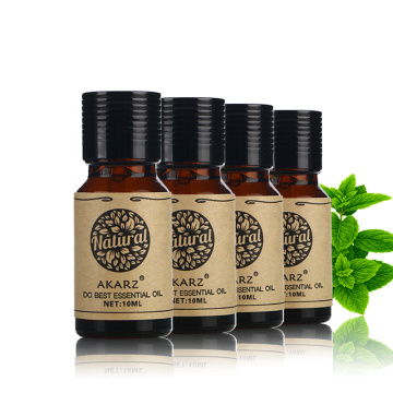 AKARZ Famous brand Grapefruit Verbena Jasmine Rose essential oil Pack For Aromatherapy, Massage,Spa, Bath 10ml*4