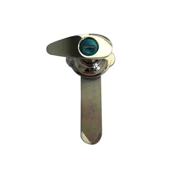 China Industrial Metal Electrical Cabinet Handle Lock with Key - High Quality