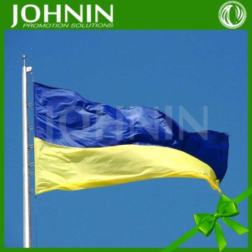 100% polyester screen printing cheeap ukrainian flag