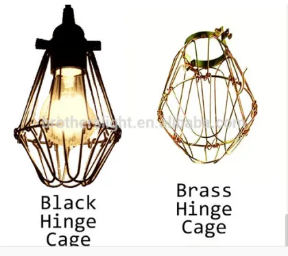 Cage Pendant Chandelier - Modern Chandelier - Spider Chandelier - Rustic Lighting - Bar Lighting - Restaurant Lighting - Indoor
