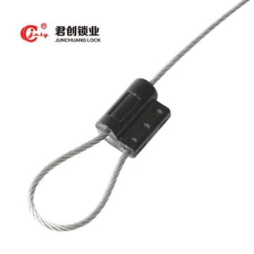 security pull tight cable seal for luggage