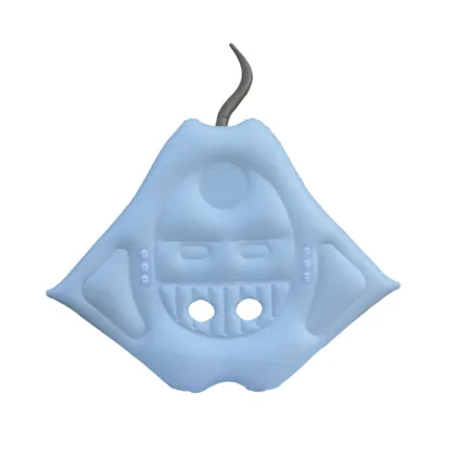 Motorized Manta Ray Toy: Inflatable Water Play Float for Kids and Adults