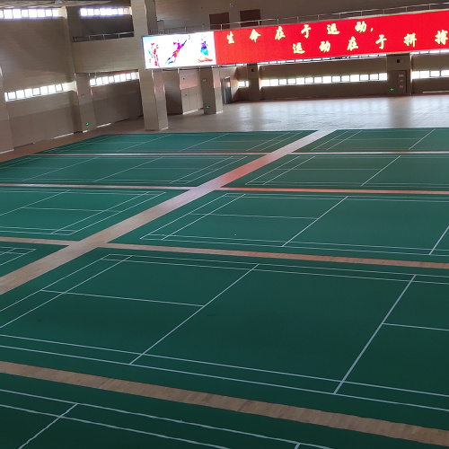 Cheap floor sports court Olympic games badminton floor