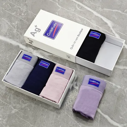 Breathable Sexy Ice Silk Boxer Shorts for Men - Cool Summer Underwear