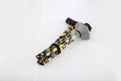 Sturdy Safe Elderly Folding Trusty Cane