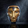 Máscara facial tática Gold Delta Force