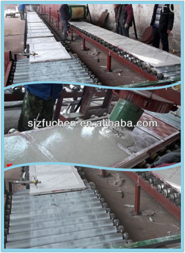 advanced gypsum ceiling board prodution line