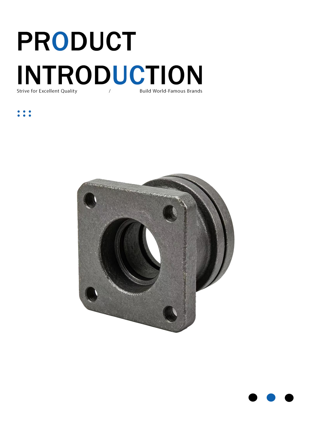 Gray Iron Flange End Seat Casting