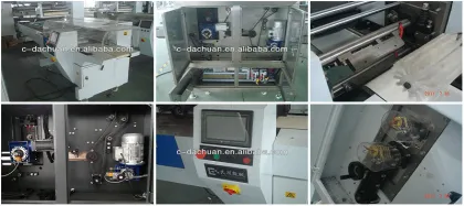 Horizontal Servo Quick-frozen food Wrapping Machine