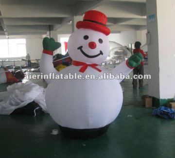 outdoor Inflatable Christmas Snowman,christmas inflatables