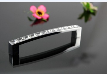 Fashion Hardware Handle With Crystal Cut Face Core (A1287)