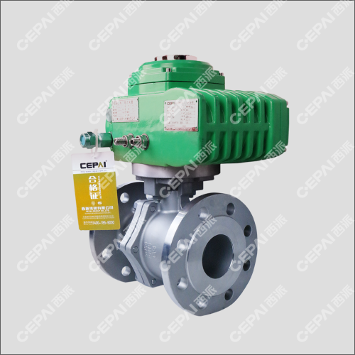 High Safety Electric O-shaped Ball Valve