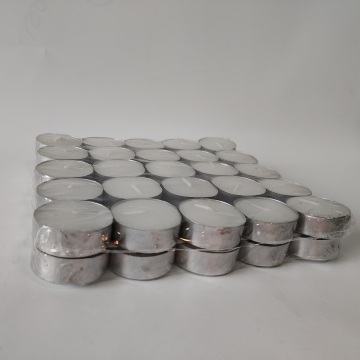 50pacs shrink bag pack private label tealight candles