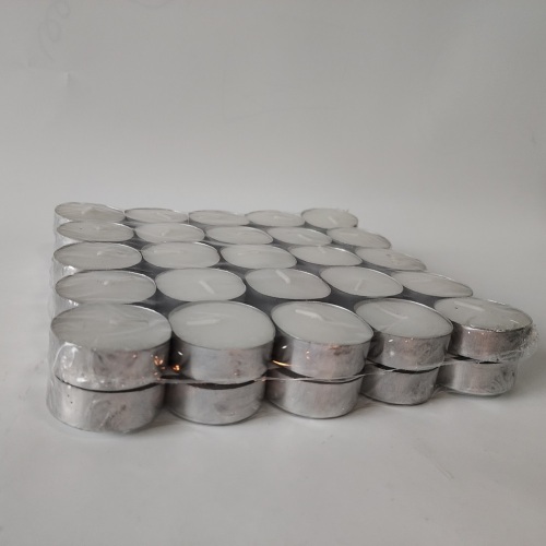 50pacs shrink bag pack private label tealight candles