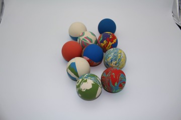 Colorful Custom Toy Rubber ball