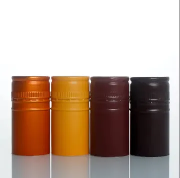 TPE liner BVS aluminum metal screw caps