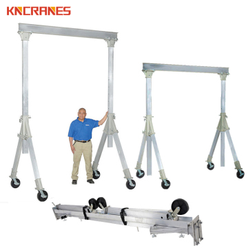 Adjustable Foldable Portable 5 Ton Aluminum Kinocrane Gantry Crane