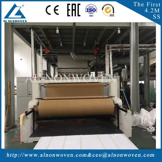 Factory Direct Supply SS Spunboned Nonwoven Machine for Making Medical Products and Baby Diaper