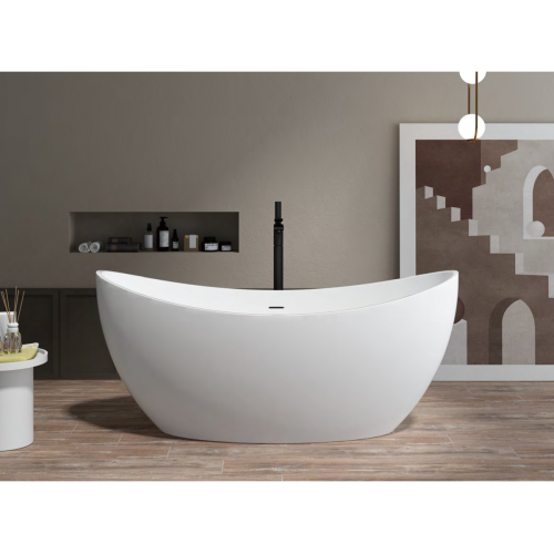 WKB-1007 Solid Surface Freestanding Tub Unique diseño único