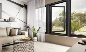 XLB-80 Thermal Break Aluminum Casement Window