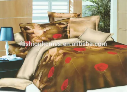 New Designs Romantic Luxury Wedding 3d bedding set
