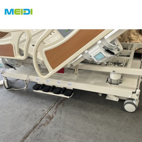 Direct Sales Adjustable 5-Function Enhanced Patient Care Electric Hospital Bed Five Function Electric Bed