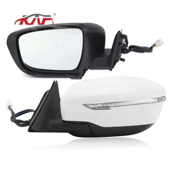 7 Wire Door Wing Mirror Foldable Turn Signal Light for Nissan X-Trail 2014