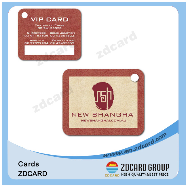 Non-Standard Prepaid Card