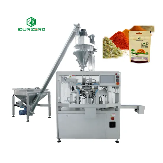 Zipper Pouch Machine for Spice Powder Packaging