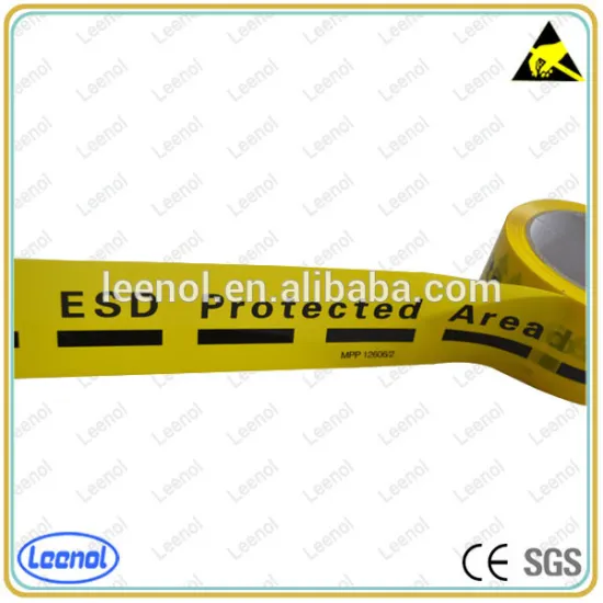 PVC Yellow electrical warning tape