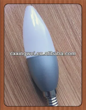 ce rohs 3w e14 samsung led candle lighting