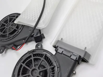 Ventilated Leather Seat Cushions and Air Mats for Car Interiors