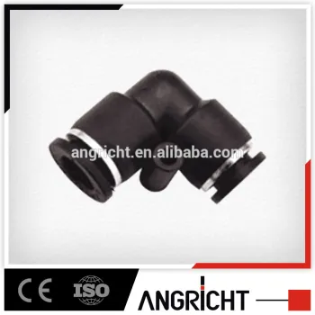 Popular A105 Plastic Pneumatic Quick Release Connecting Push in elbow air hose types fitting