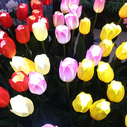 Outdoor Decoration Tulip Light